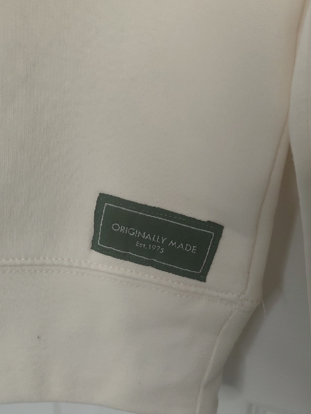 Zara Cream Crewneck Sweater with Embroidered Duck - Picture 3 of 7